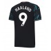 Manchester City Erling Haaland #9 Voetbalkleding Derde Shirt 2023-24 Korte Mouwen